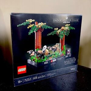 Star wars Endor speed chase lego set